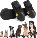 Load image into Gallery viewer, Expawlorer Anti-Slip Dog Shoes - Dog Booties for Winter with Rugged Sole and Reflective Strap
