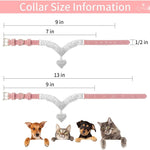 Load image into Gallery viewer, Bling Rhinestone Pet Collar for Girls， Pink
