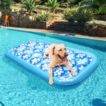 Load image into Gallery viewer, Inflatable Dog Pool Float - with Cute Paw Design
